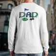 Golf Dad Hole In One Golf First Birthday Boy Party Long Sleeve T-Shirt Back Print Golf Dad Hole In One Golf First Birthday Boy Party Long Sleeve T-Shirt Back Print
