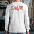 Ice Cream Dad 1st Birthday Matching Family Long Sleeve T-Shirt Back Print
