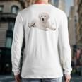 Labrador Retriever Shirt Yellow Love Lab Mom Dog Dad Long Sleeve T-Shirt Back Print