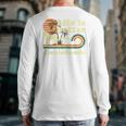 Life Better Aussiedoodle Vintage Dog Mom Dad Long Sleeve T-Shirt Back Print