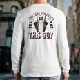 Marvel Deadpool Father's Day Who Tells Dad Jokes This Guy Long Sleeve T-Shirt Back Print