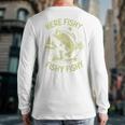 Men Here-Fishy Bass Fish Dad Fishing From Daughter Son Long Sleeve T-Shirt Back Print Men Here-Fishy Bass Fish Dad Fishing From Daughter Son Long Sleeve T-Shirt Back Print
