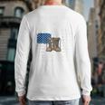 RED Friday For My Dad Military Veteran Deployed Long Sleeve T-Shirt Back Print RED Friday For My Dad Military Veteran Deployed Long Sleeve T-Shirt Back Print