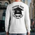 Swim Senior Dad 2026 The Final Heat Long Sleeve T-Shirt Back Print Swim Senior Dad 2026 The Final Heat Long Sleeve T-Shirt Back Print