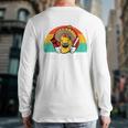 Taco Bout Awesome Dad Cinco De Mayo Mexican Men Long Sleeve T-Shirt Back Print