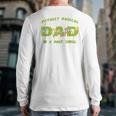 Teenage Mutant Ninja Turtles Dad Turtles Father's Day Long Sleeve T-Shirt Back Print