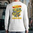 Transformers Father's Day Bumblebee My Dad Is Brave Long Sleeve T-Shirt Back Print