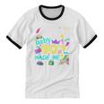 1980s 80's Baby 1990s 90's Made Me Birthday Nostalgia Vibes Unisex Cotton Ringer T-Shirt