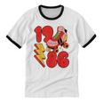 1986 Retro Roller Skate Vintage 80s Nostalgia Collector Unisex Cotton Ringer T-Shirt 1986 Retro Roller Skate Vintage 80s Nostalgia Collector Unisex Cotton Ringer T-Shirt