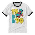 1990 Retro Raised In The 90s Old School Nostalgia Vibes Unisex Cotton Ringer T-Shirt 1990 Retro Raised In The 90s Old School Nostalgia Vibes Unisex Cotton Ringer T-Shirt