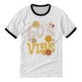 60's Vibe Vintage Nostalgia Mixtape Era 1960s Party Groovy Unisex Cotton Ringer T-Shirt 60's Vibe Vintage Nostalgia Mixtape Era 1960s Party Groovy Unisex Cotton Ringer T-Shirt