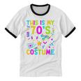 This Is My 70's Costume Nostalgia Mixtape Era 1970s Party Premium Tri-Blend Unisex Cotton Ringer T-Shirt