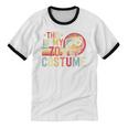 This Is My 70's Costume Retro Style Nostalgia 1970s Vintage Premium Tri-Blend Unisex Cotton Ringer T-Shirt