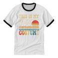 This Is My 70s Costume Vintage Nostalgia Mixtape 1970s Party Unisex Cotton Ringer T-Shirt This Is My 70s Costume Vintage Nostalgia Mixtape 1970s Party Unisex Cotton Ringer T-Shirt