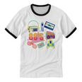 80's Vintage Cassette Tape Nostalgia Mixtape Era 1980s Retro Premium Tri-Blend Unisex Cotton Ringer T-Shirt 80's Vintage Cassette Tape Nostalgia Mixtape Era 1980s Retro Premium Tri-Blend Unisex Cotton Ringer T-Shirt