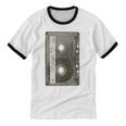 90s MUSIC NOSTALGIA GRAPHIC Unisex Cotton Ringer T-Shirt 90s MUSIC NOSTALGIA GRAPHIC Unisex Cotton Ringer T-Shirt