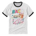 90's Nineties Nostalgia Costume Party Back To The 90s Unisex Cotton Ringer T-Shirt
