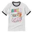 90's Nineties Nostalgia Costume Party Back To The 90s Unisex Cotton Ringer T-Shirt