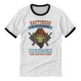 Over And Over Again Cowboys Western Nostalgia Movies Unisex Cotton Ringer T-Shirt