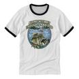 Alone With My Thoughts And Rod Introvert Fishing Antisocial Unisex Cotton Ringer T-Shirt Alone With My Thoughts And Rod Introvert Fishing Antisocial Unisex Cotton Ringer T-Shirt