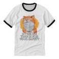 My Alone Time Is For Your Safety Coffee Lover Introvert Unisex Cotton Ringer T-Shirt