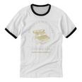 Analogue Nostalgia Typewriter Graphic Premium Tri-Blend Unisex Cotton Ringer T-Shirt