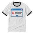 Anti Social Introvert Social Interaction Not Supported Unisex Cotton Ringer T-Shirt Anti Social Introvert Social Interaction Not Supported Unisex Cotton Ringer T-Shirt