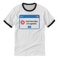 Anti Social Introvert Social Interaction Not Supported Unisex Cotton Ringer T-Shirt Anti Social Introvert Social Interaction Not Supported Unisex Cotton Ringer T-Shirt