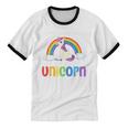Anti Social Introvert Unicorn Lover Unicorns Unisex Cotton Ringer T-Shirt Anti Social Introvert Unicorn Lover Unicorns Unisex Cotton Ringer T-Shirt