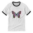 Antisocial Butterfly Aesthetic Introvert For Women Men Unisex Cotton Ringer T-Shirt Antisocial Butterfly Aesthetic Introvert For Women Men Unisex Cotton Ringer T-Shirt