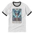 Antisocial Butterfly Tarot Card Introvert Women Stay Home Unisex Cotton Ringer T-Shirt Antisocial Butterfly Tarot Card Introvert Women Stay Home Unisex Cotton Ringer T-Shirt