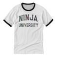 Antisocial NINJA UNIVERSITY Introvert Sarcastic Unisex Cotton Ringer T-Shirt Antisocial NINJA UNIVERSITY Introvert Sarcastic Unisex Cotton Ringer T-Shirt