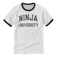 Antisocial NINJA UNIVERSITY Introvert Sarcastic Unisex Cotton Ringer T-Shirt Antisocial NINJA UNIVERSITY Introvert Sarcastic Unisex Cotton Ringer T-Shirt