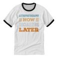 Astrophotography Now Minimal Socializing Introvert Vintage Unisex Cotton Ringer T-Shirt Astrophotography Now Minimal Socializing Introvert Vintage Unisex Cotton Ringer T-Shirt