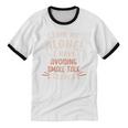 Avoiding Small Talk Issues Anti Social Sarcastic Introvert Unisex Cotton Ringer T-Shirt Avoiding Small Talk Issues Anti Social Sarcastic Introvert Unisex Cotton Ringer T-Shirt