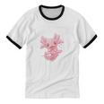 Axolovert Axolotl Humor Salamander Introvert Unisex Cotton Ringer T-Shirt Axolovert Axolotl Humor Salamander Introvert Unisex Cotton Ringer T-Shirt