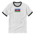 Azerbaijan Lover Saying Azeri Nostalgia Unisex Cotton Ringer T-Shirt