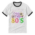 Back To The 80's Mixtape Era Nostalgia Retro 1980 80's Style Unisex Cotton Ringer T-Shirt