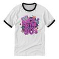 Back To The 90s Retro Nostalgia Unisex Cotton Ringer T-Shirt Back To The 90s Retro Nostalgia Unisex Cotton Ringer T-Shirt