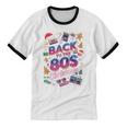 Back To-The 80 s Christmas Retro Cassette Boombox Nostalgia Unisex Cotton Ringer T-Shirt Back To-The 80 s Christmas Retro Cassette Boombox Nostalgia Unisex Cotton Ringer T-Shirt
