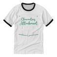 Bookworm Fictional Character Introvert Unisex Cotton Ringer T-Shirt