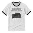 Bring Back Fax Machines Office Sarcasm Nostalgia Unisex Cotton Ringer T-Shirt
