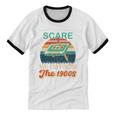You Can't Scare Me I'm From The 1900s Retro Vintage Premium Tri-Blend Unisex Cotton Ringer T-Shirt You Can't Scare Me I'm From The 1900s Retro Vintage Premium Tri-Blend Unisex Cotton Ringer T-Shirt
