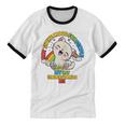 Cat Mom Loves Cats Dad Not In The Mood For People Introvert Unisex Cotton Ringer T-Shirt