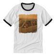 Cat Sloth Dog Retro Nostalgia Roadtrip Photo Unisex Cotton Ringer T-Shirt Cat Sloth Dog Retro Nostalgia Roadtrip Photo Unisex Cotton Ringer T-Shirt