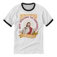 Christian Jesus Religious Sayings Catholic Introvert Unisex Cotton Ringer T-Shirt Christian Jesus Religious Sayings Catholic Introvert Unisex Cotton Ringer T-Shirt