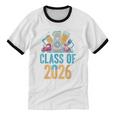 Class Of 2026 Retro Graduation Memory Nostalgia For Seniors Unisex Cotton Ringer T-Shirt