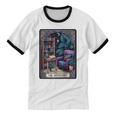 Color Graphic The Introvert Tarot Card Raglan Baseball Tee Unisex Cotton Ringer T-Shirt Color Graphic The Introvert Tarot Card Raglan Baseball Tee Unisex Cotton Ringer T-Shirt