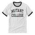 Crazy Sarcastic MUTANT COLLEGE Introvert Anti Social Unisex Cotton Ringer T-Shirt Crazy Sarcastic MUTANT COLLEGE Introvert Anti Social Unisex Cotton Ringer T-Shirt