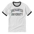 Crazy Stay Away From Me ENCHANTED UNIVERSITY Introvert Unisex Cotton Ringer T-Shirt